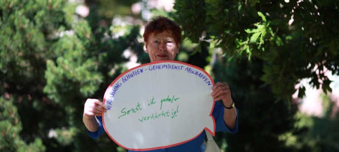 Sonst ist jeder verdächtig!