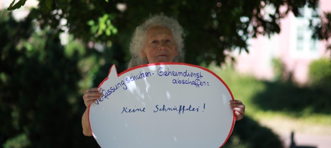 Keine Schnüffelei!