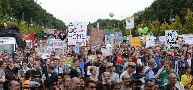 6.500 demonstrieren für Freiheit statt Angst