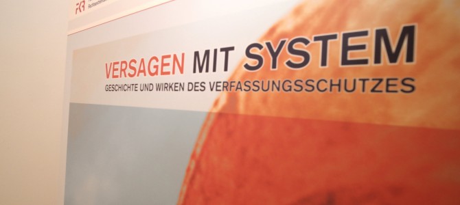 Ausstellung „Versagen mit System“ eröffnet