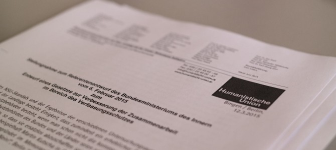Resolution: HU Berlin-Brandenburg lehnt neues Verfassungsschutzgesetz ab